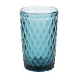 soft drink glass - blue