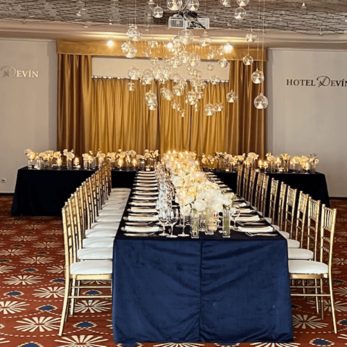 copy of Round velvet tablecloth - dark blue rectangle