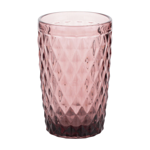 Soft drink glass - antique pink