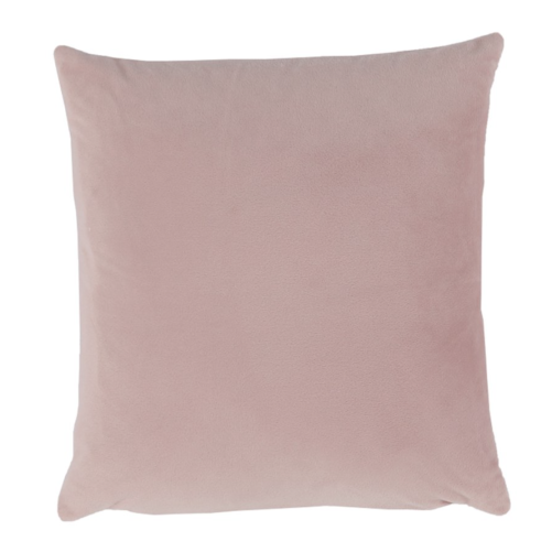 Velvet pillow pink