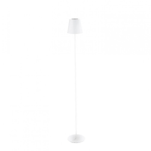 LED lampa stojacia biela