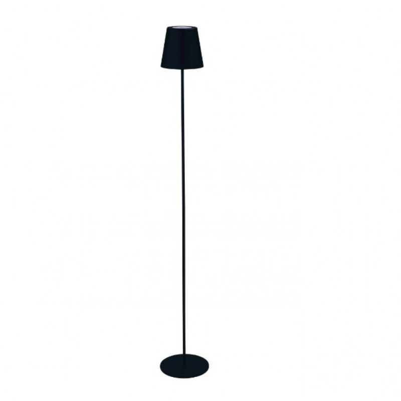 LED floor lamp black