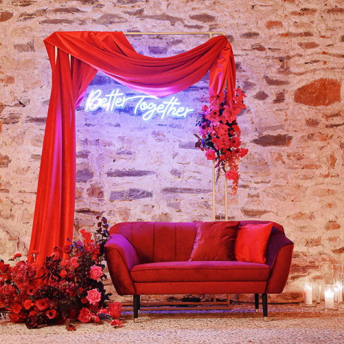 LED sign Better Together