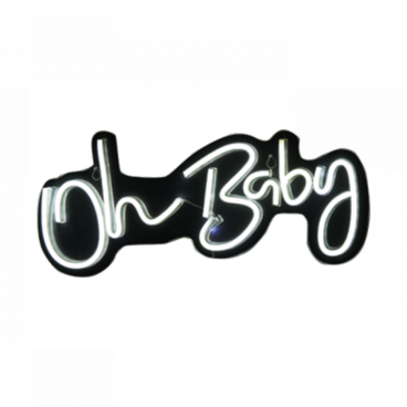 LED sign Oh Baby