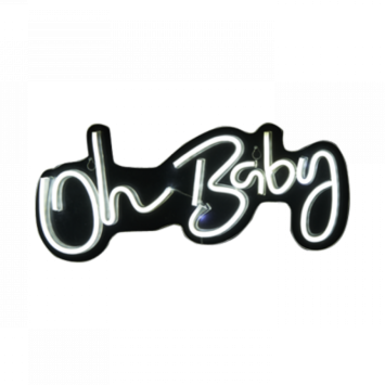 LED sign Oh Baby