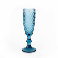 Champagne glass - blue