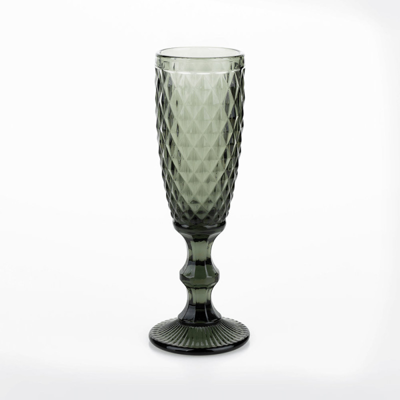 Champagne glass - gray