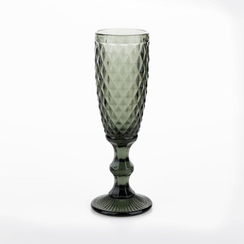 Champagne glass - gray