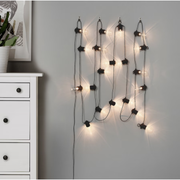 Light chain with bulbs (non-connectable)