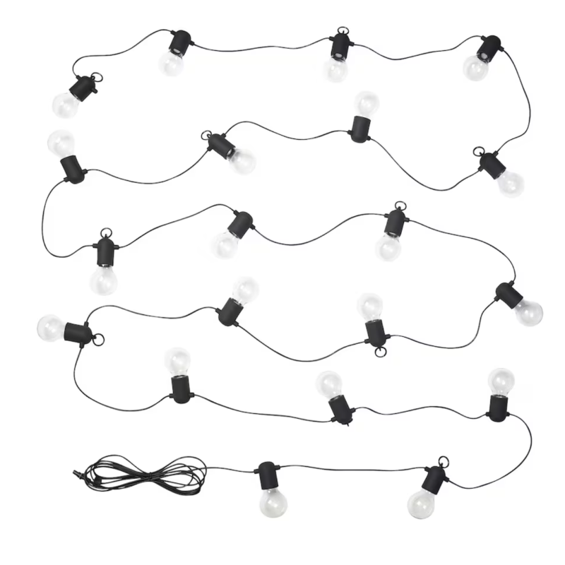 Light chain with bulbs (non-connectable)