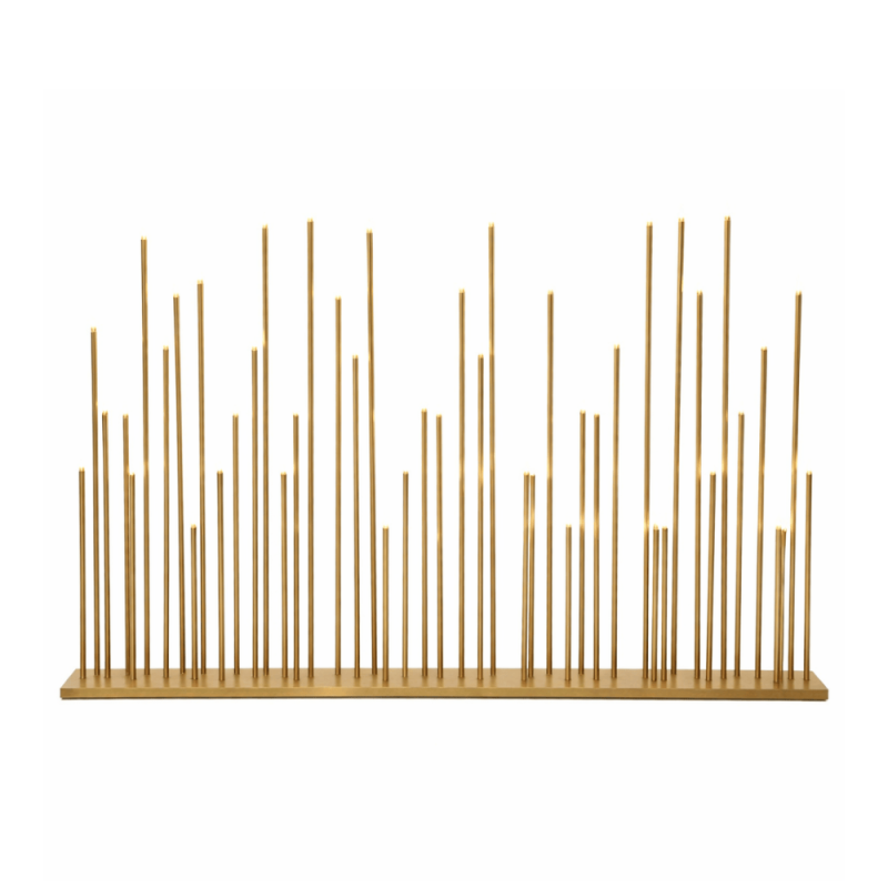 Light wall made of rods