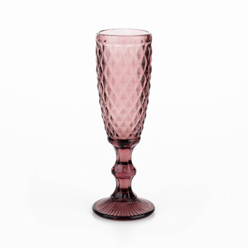 Champagne glass - antique pink