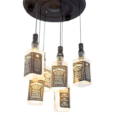 Jack Daniels Chandelier