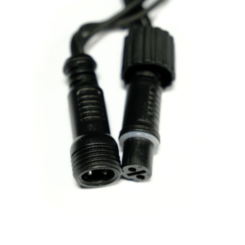 Light chains - black cable (10m)