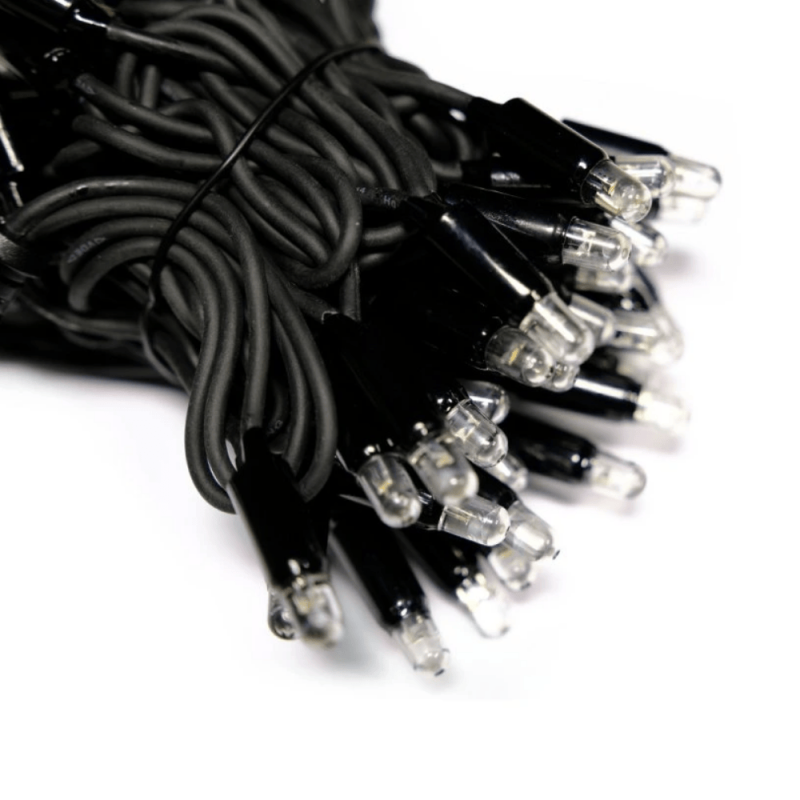 Light chains - black cable (10m)
