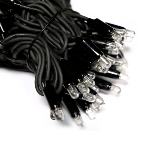Light chains - black cable (10m)