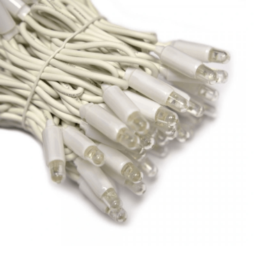 Light chains - white cable (10m)