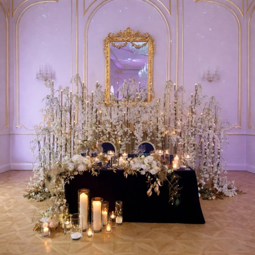 Light wall made of rods