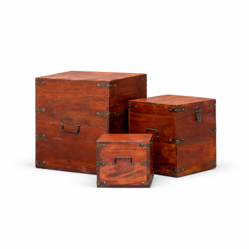 Wooden chests - 3 sizes