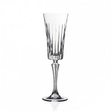 Crystal champagne glass