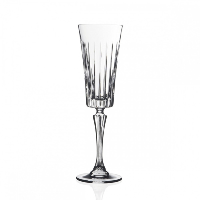 Crystal champagne glass