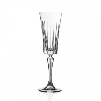 Crystal champagne glass