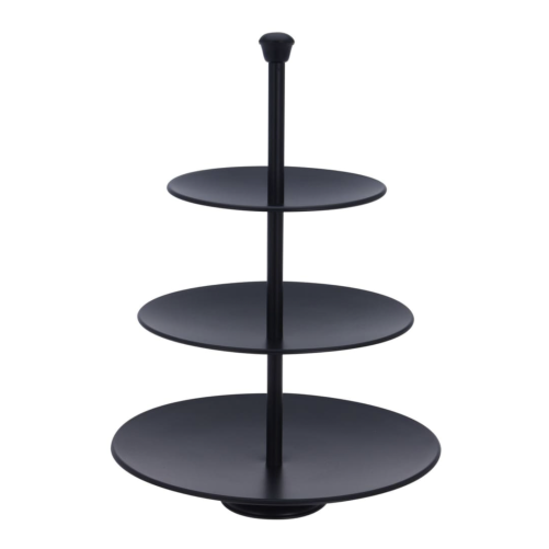 Black 3-tiered stand