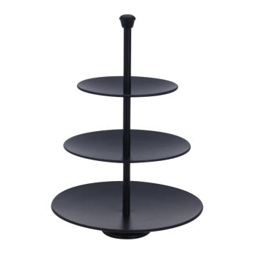 Black 3-tiered stand