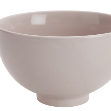 Bowl on a foot - light pink