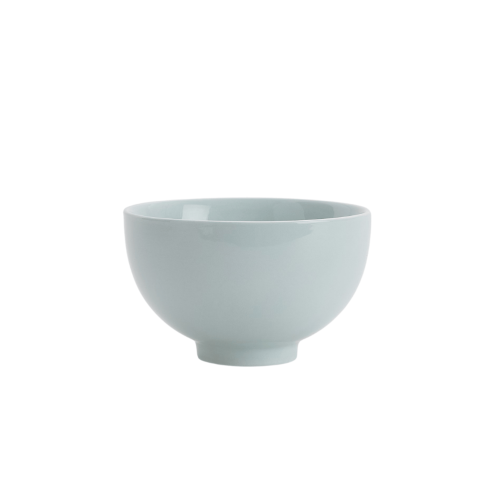 Bowl on a foot - light blue