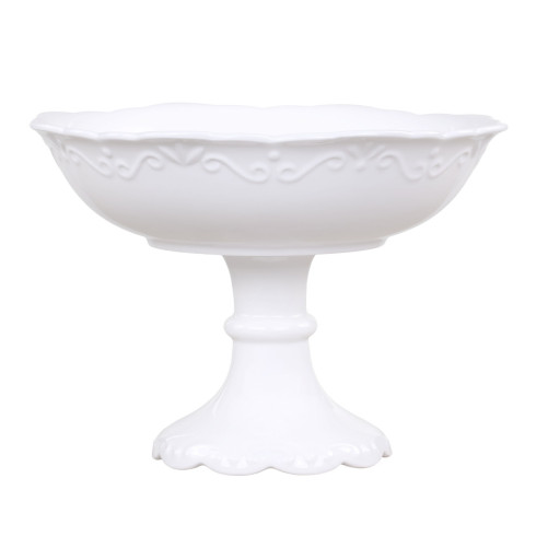 Porcelain footed bowl