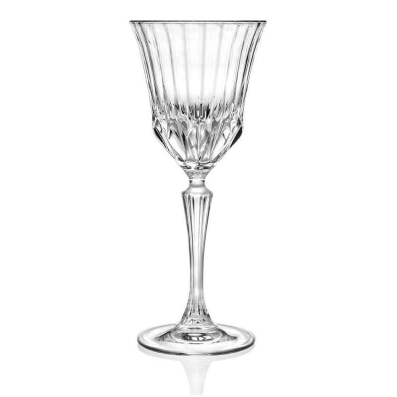 Crystal wine glass