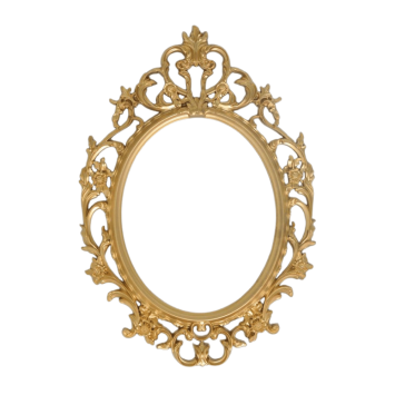 Decorative frame - gold