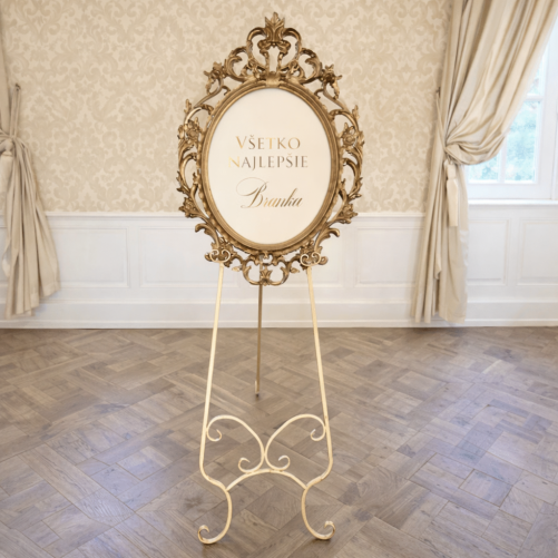 Decorative frame - gold