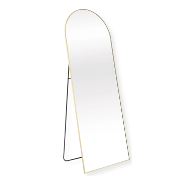 Oval Mirror Gold