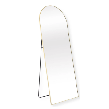 Oval Mirror Gold