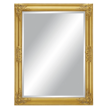 Mirror gold frame