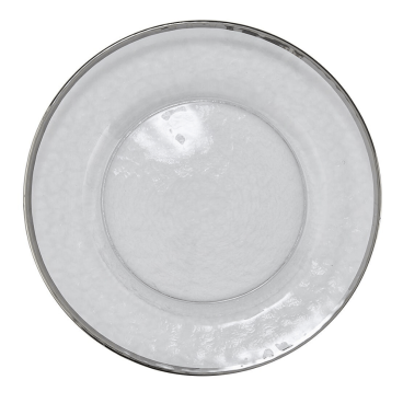 Club plate Silver - smooth