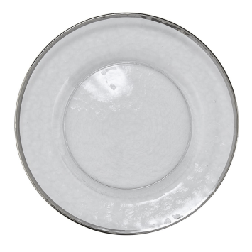 Club plate Silver - smooth