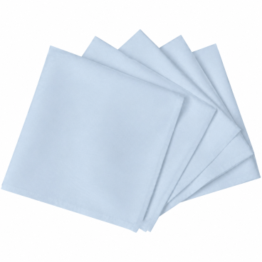 Baby blue napkin