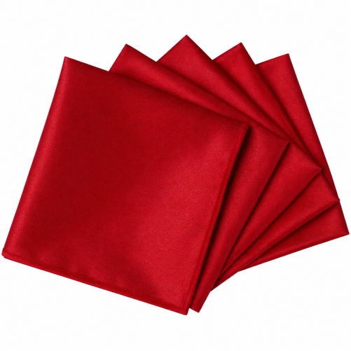 Red napkin