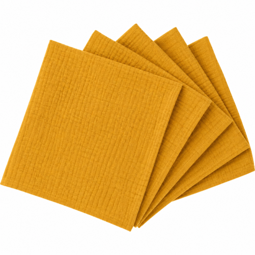 Mustard napkin