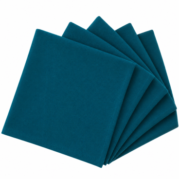 Teal napkin