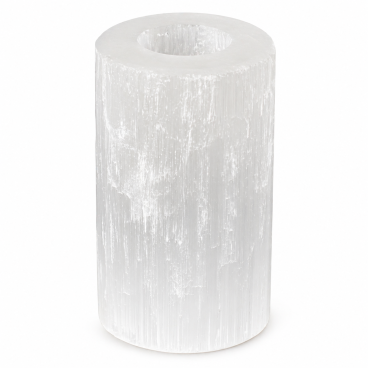 Selenite candlesticks (set of 4)