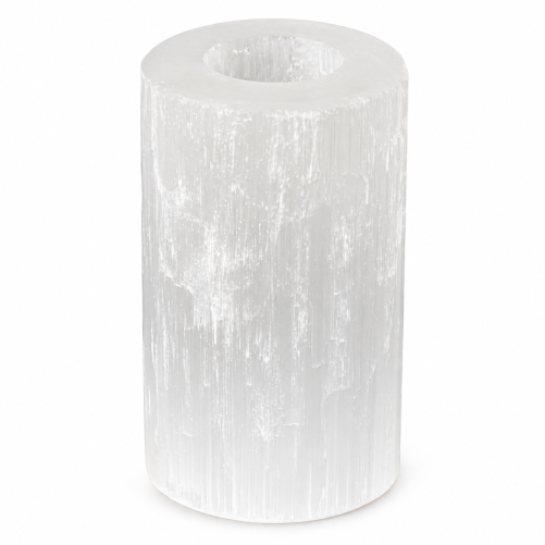 Selenite candlesticks (set of 4)