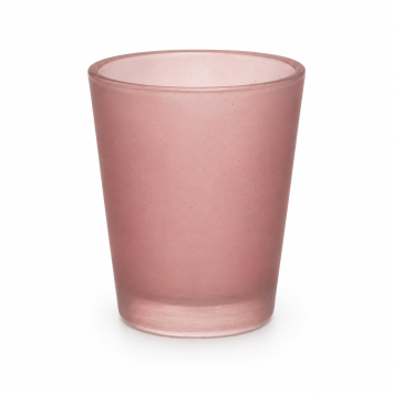 Candlestick matte pink
