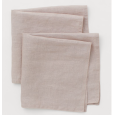 Old-pink linen napkin