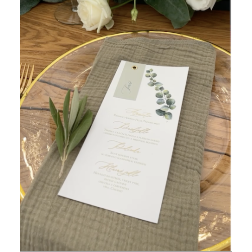 Olive napkin