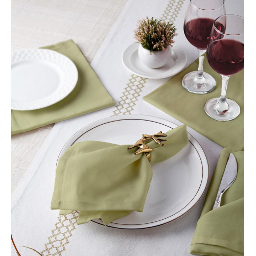 Light green napkin