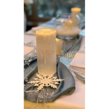 Selenite candlesticks (set of 4)